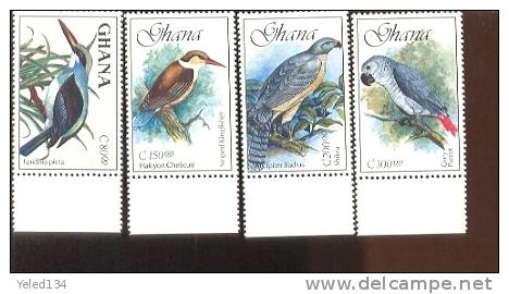 GHANA   1148-55 ; MINT NEVER HINGED SET OF STAMPS OF BIRDS - Other & Unclassified