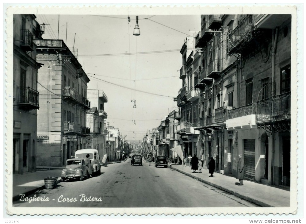 BAGHERIA (PA) CORSO UMBERTO I´ ANIMATA 1961 - Bagheria