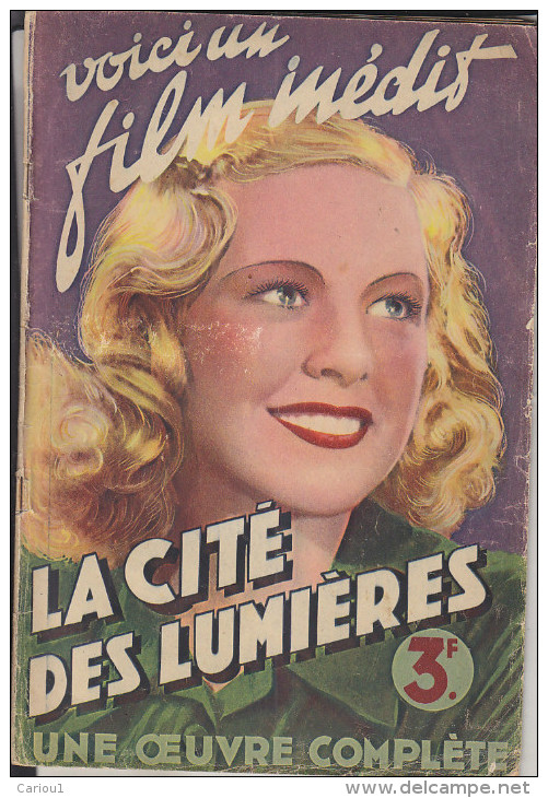 C1 Madeleine ROBINSON Cite Des Lumieres 1941 Jean De LIMUR ILLUSTRE Film Inedit - Magazines