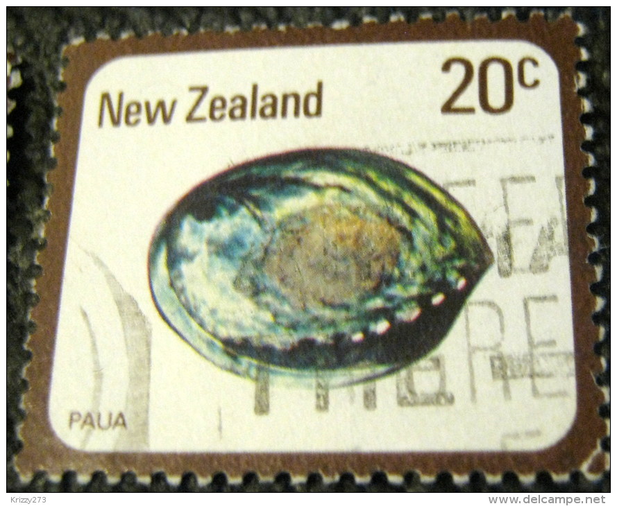 New Zealand 1978 Shell Pauai 20c - Used - Oblitérés