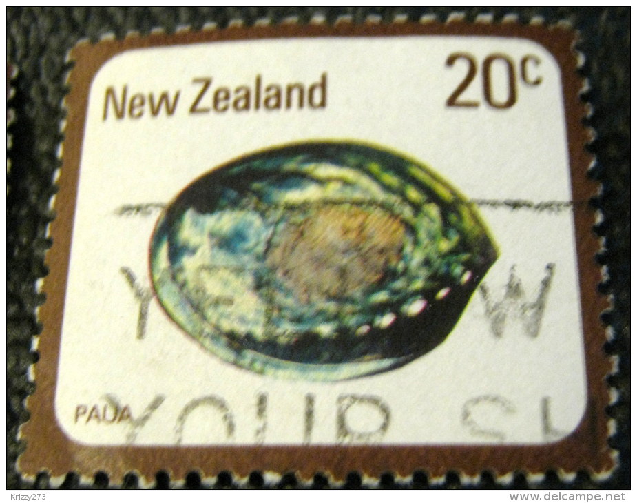 New Zealand 1978 Shell Pauai 20c - Used - Oblitérés