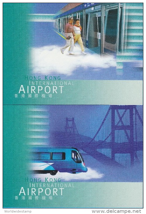 Hong Kong Postage Prepaid Picture Card: 1998 International Airport HK132779 - Postal Stationery