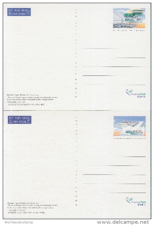 Hong Kong Postage Prepaid Picture Card: 1998 International Airport HK132779 - Postal Stationery