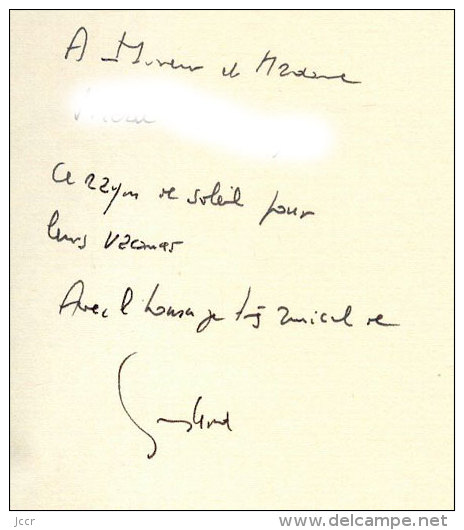 Georges BLOND - MARY MARNER - 1972 Avec Envoi Signé De L'auteur - Libros Autografiados