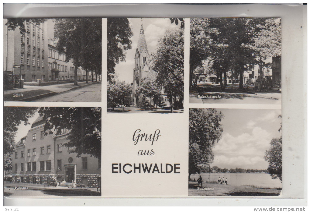 0-1603 EICHWALDE, Mehrbildkarte, 1959 - Eichwalde