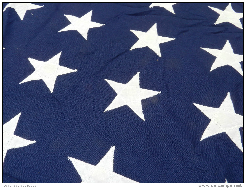 1944--2014 : SUPERBE DRAPEAU U.S.A. 48 ETOILES 39 - 45  !!!!!!!!!!! . ............