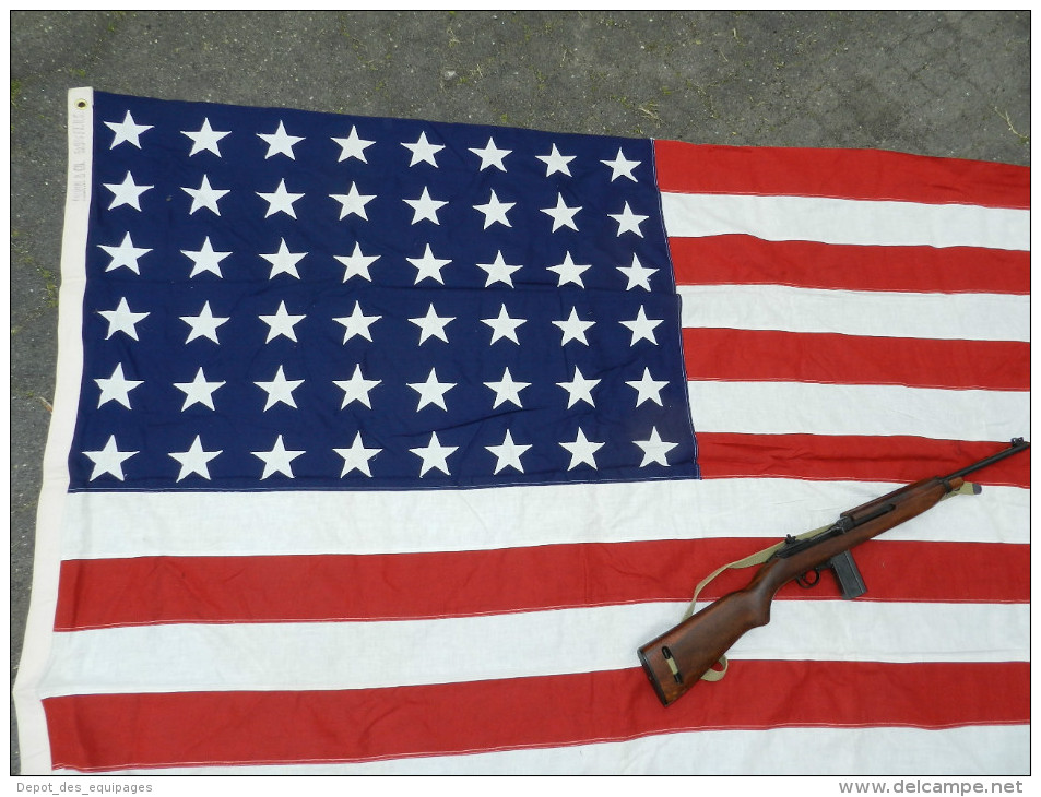 1944--2014 : SUPERBE DRAPEAU U.S.A. 48 ETOILES 39 - 45  !!!!!!!!!!! . ............