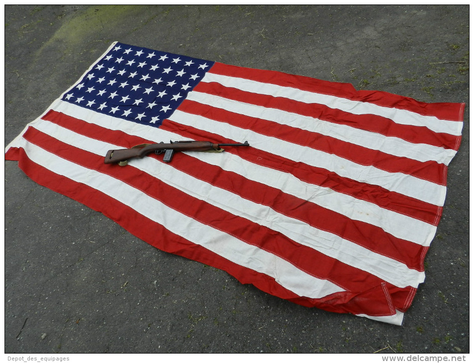 1944--2014 : SUPERBE DRAPEAU U.S.A. 48 ETOILES 39 - 45  !!!!!!!!!!! . ............