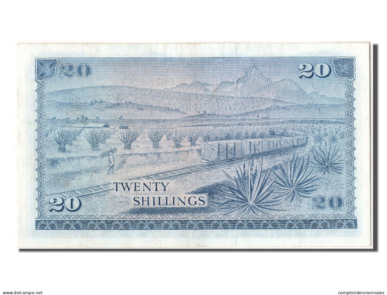 Billet, Kenya, 20 Shillings, 1972, 1972-07-01, SPL - Kenya