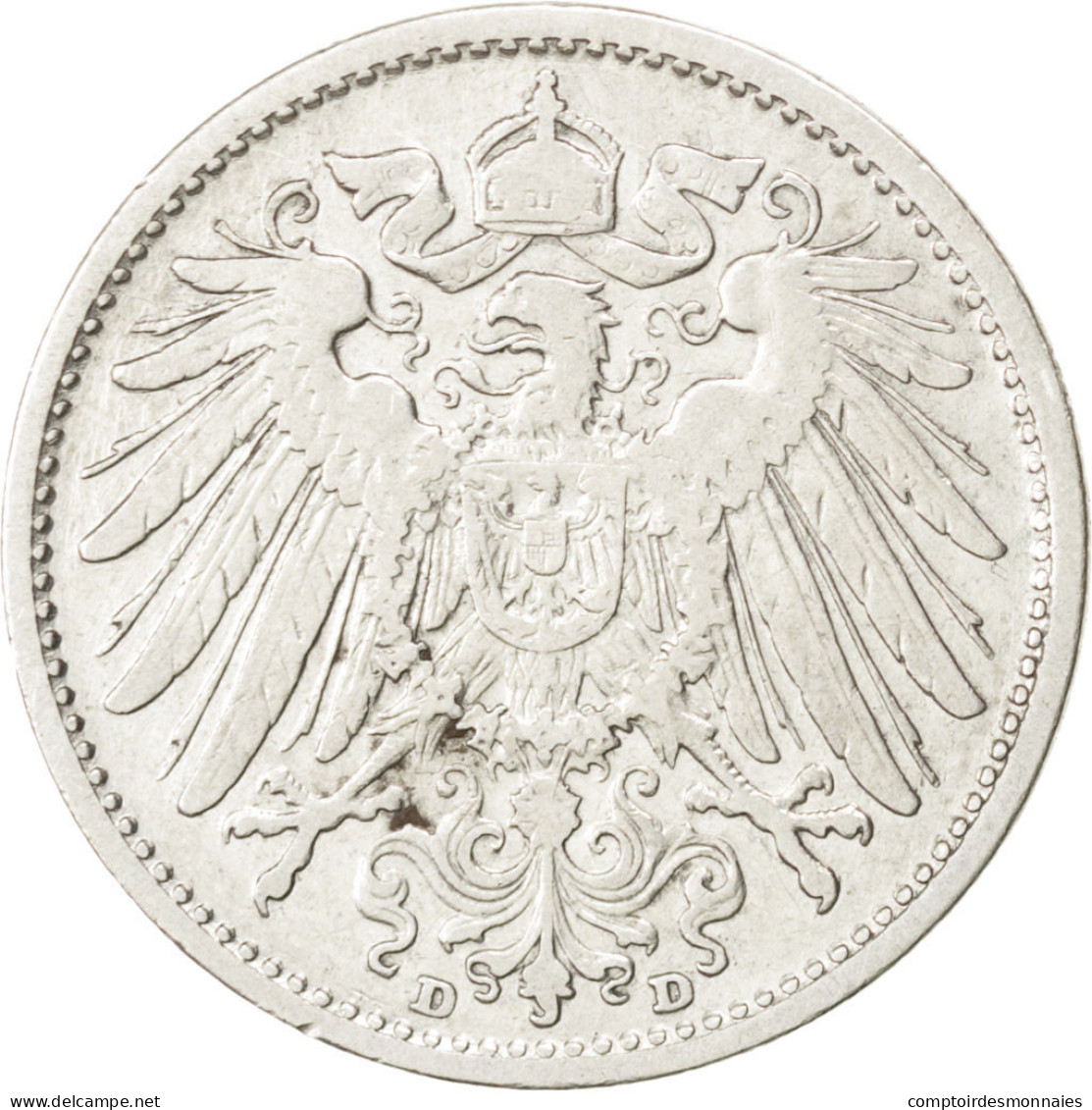 Monnaie, GERMANY - EMPIRE, Wilhelm II, Mark, 1901, Munich, TTB, Argent, KM:14 - 1 Mark