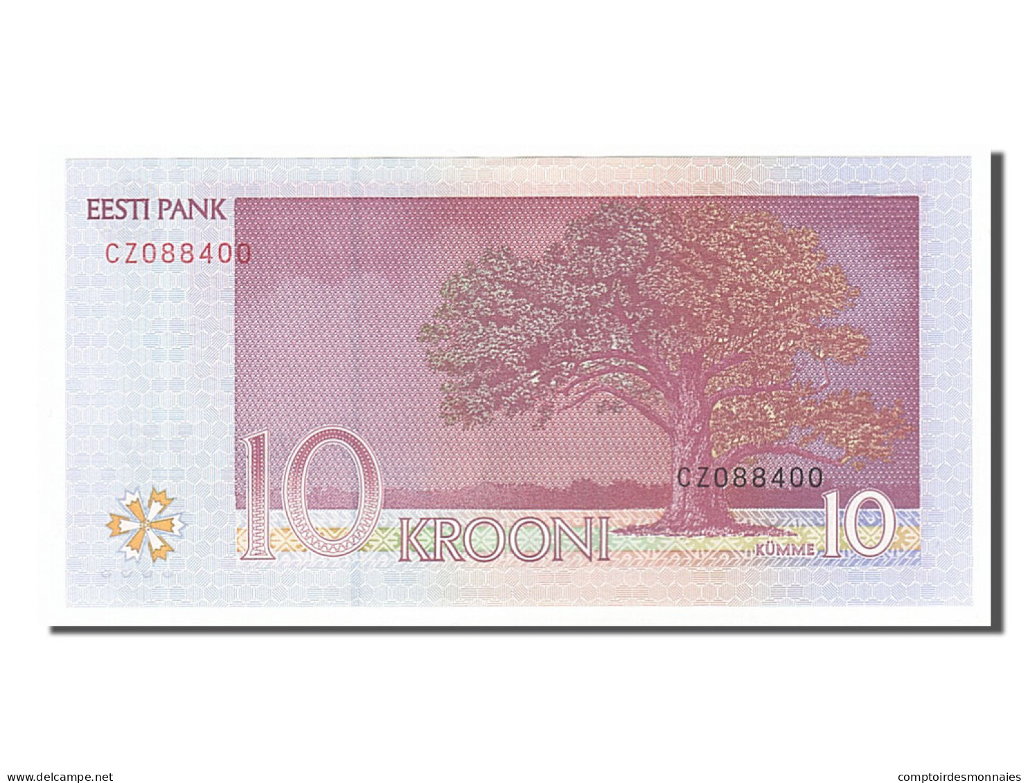 Billet, Estonia, 10 Krooni, 2007, NEUF - Estonie