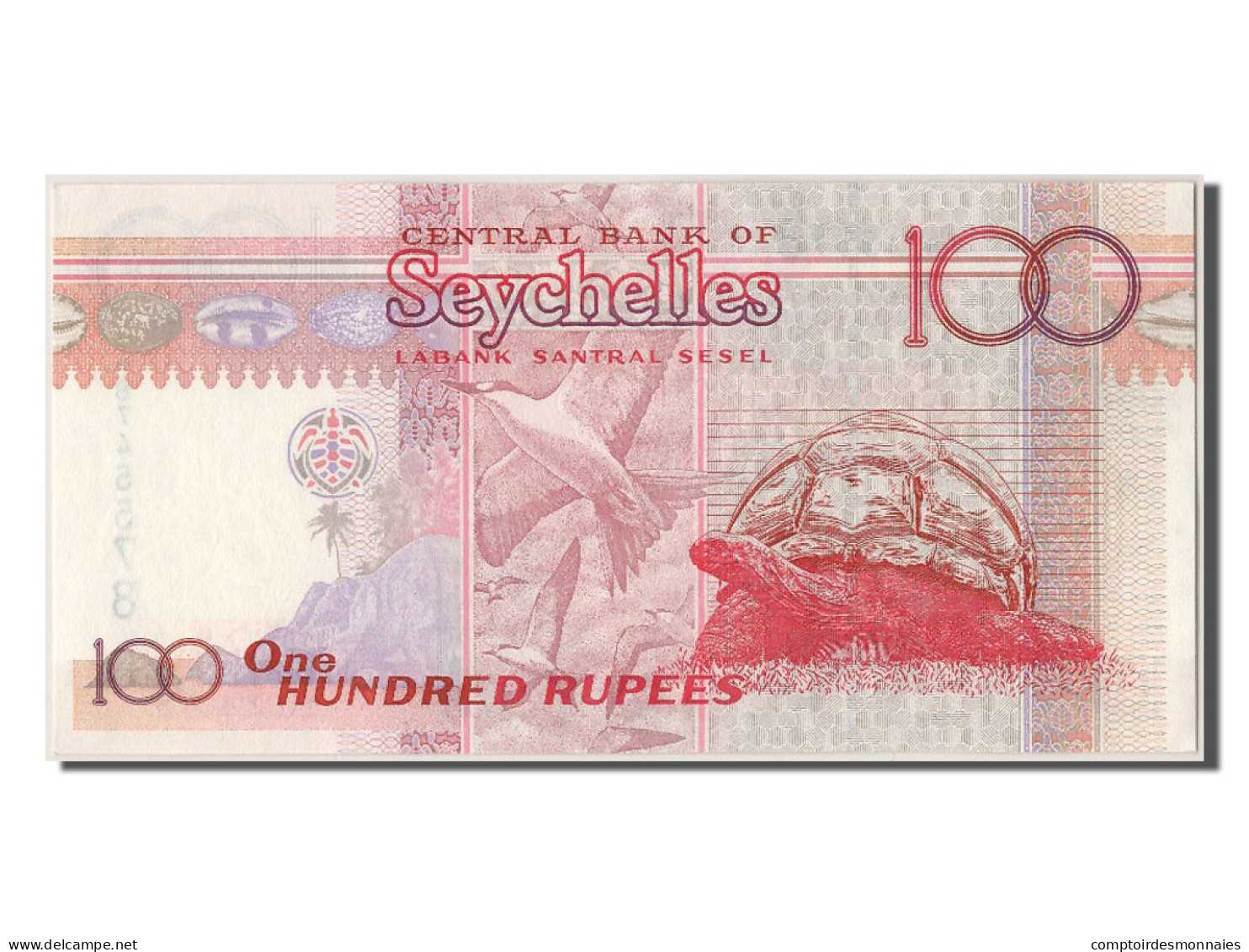 Billet, Seychelles, 100 Rupees, NEUF - Seychellen