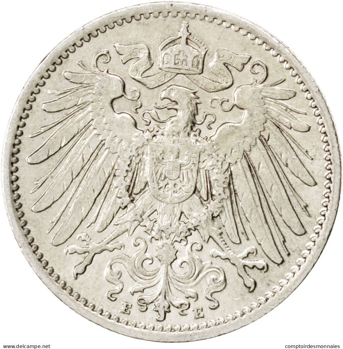 Monnaie, Etats Allemands, SAXONY-ALBERTINE, Friedrich August III, 2 Mark, 1905 - 1 Mark