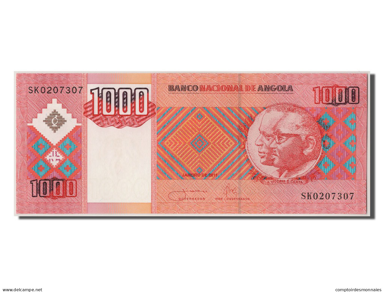 Billet, Angola, 1000 Kwanzas, 2011, 2011-01-01, NEUF - Angola