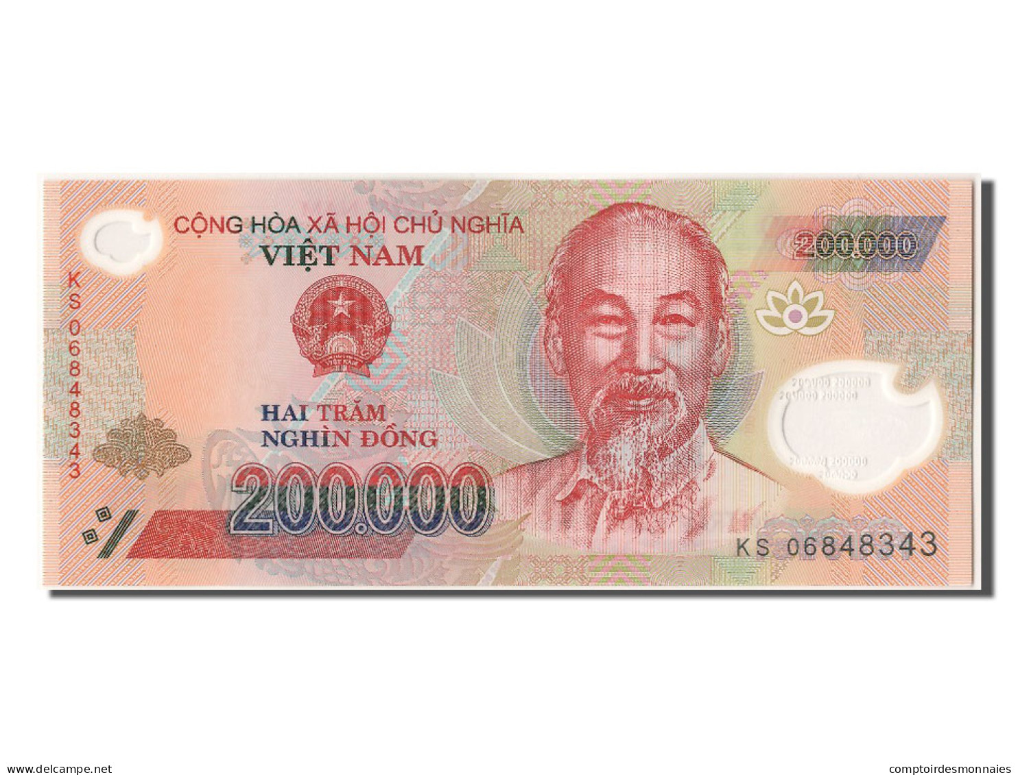 Billet, Viet Nam, 200,000 D<ox>ng, 2006, NEUF - Vietnam