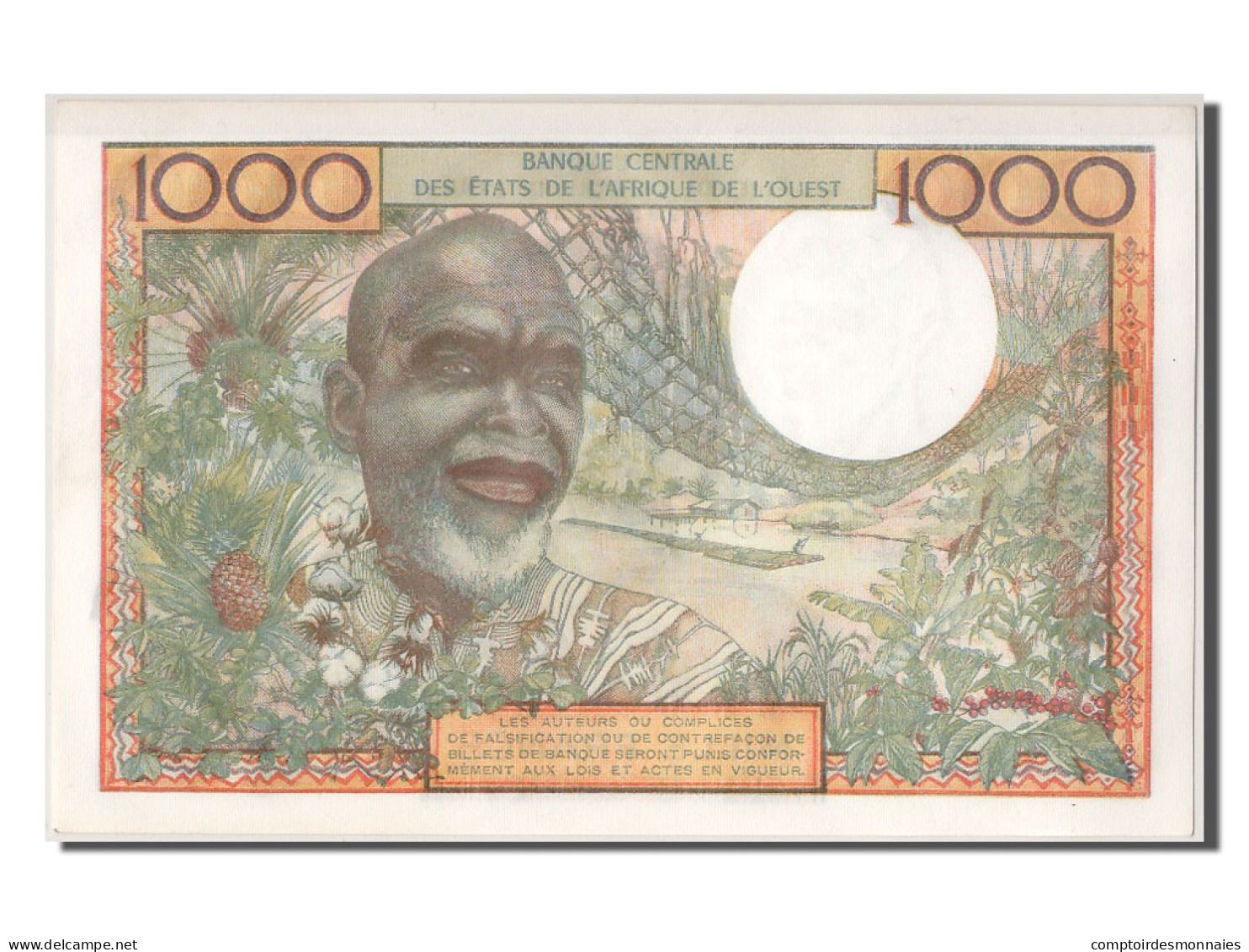 Billet, West African States, 1000 Francs, NEUF - Sénégal