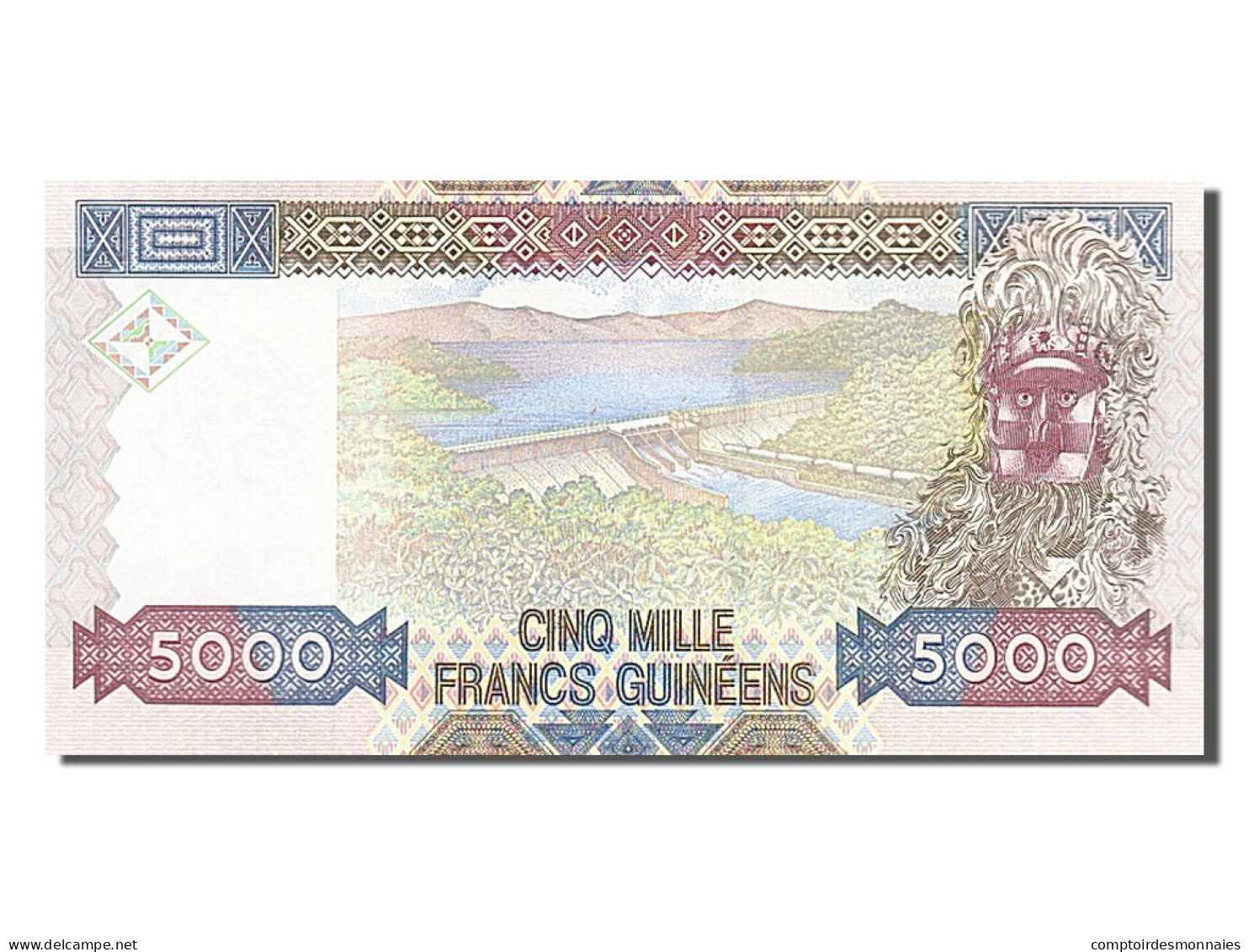 Billet, Guinea, 5000 Francs, 2010, 2010-03-01, NEUF - Guinée