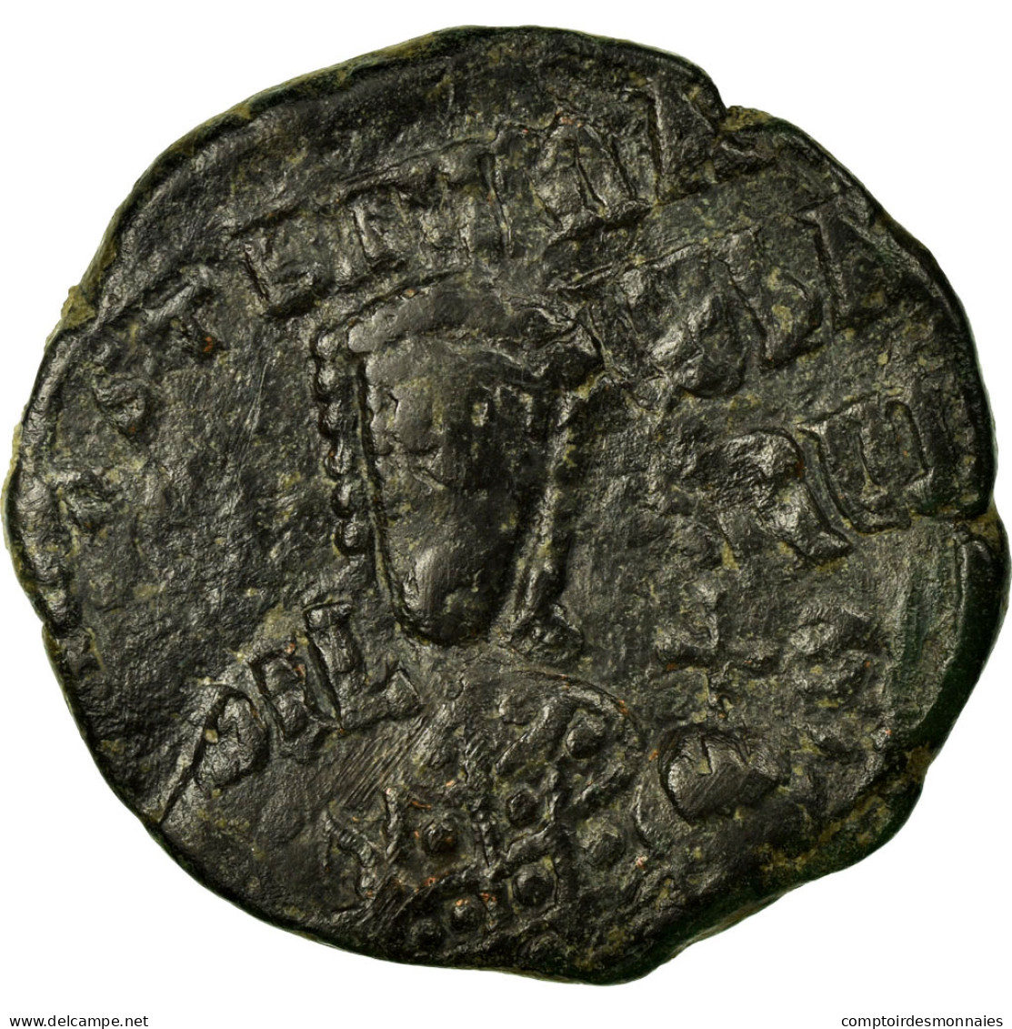 Monnaie, Constantine VII Porphyrogénète, Follis, Constantinople, TB+, Cuivre - Byzantium