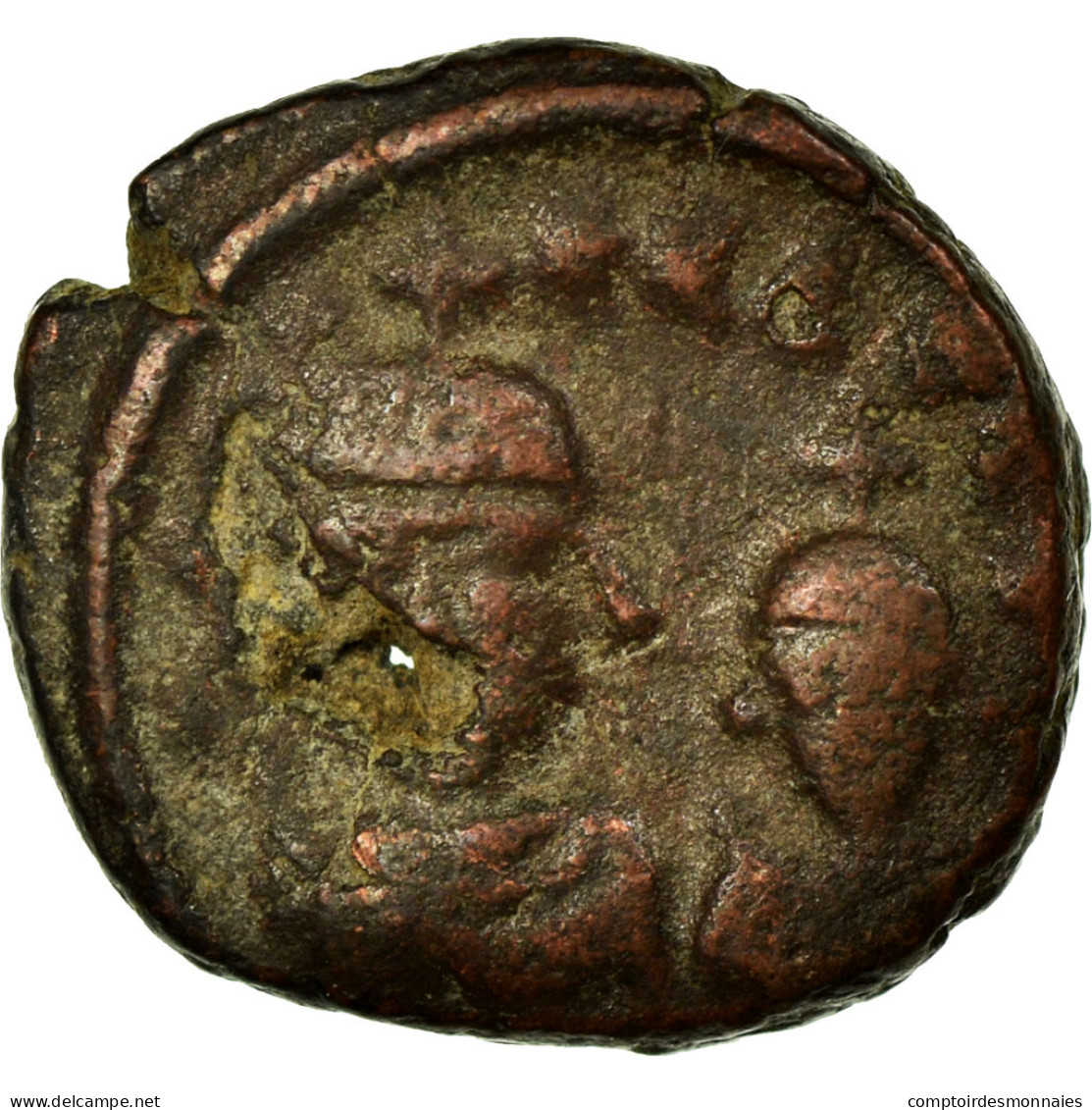 Monnaie, Heraclius 610-641, 12 Nummi, TTB, Cuivre, Sear:857 - Bizantine