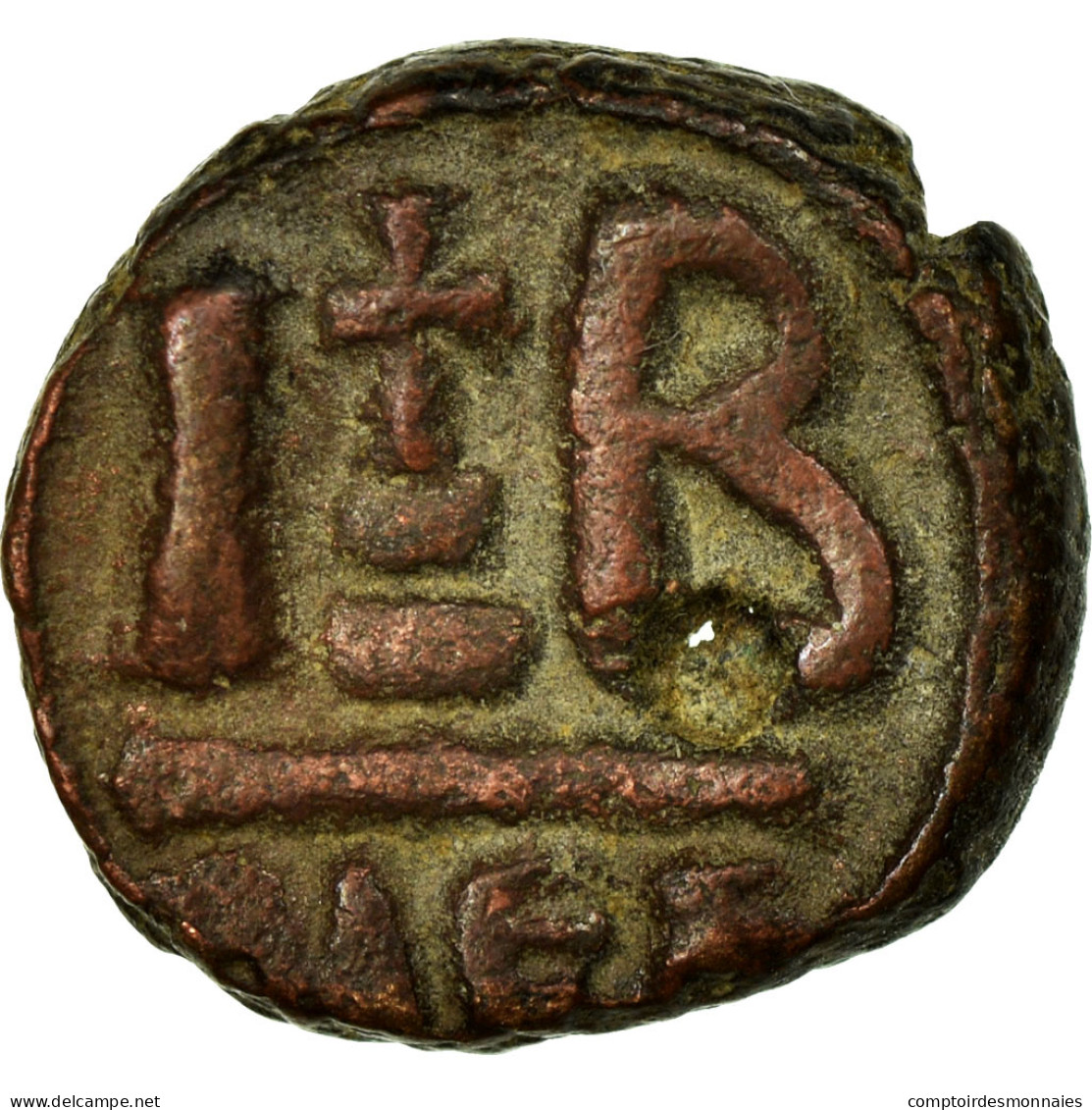 Monnaie, Heraclius 610-641, 12 Nummi, TTB, Cuivre, Sear:857 - Byzantium