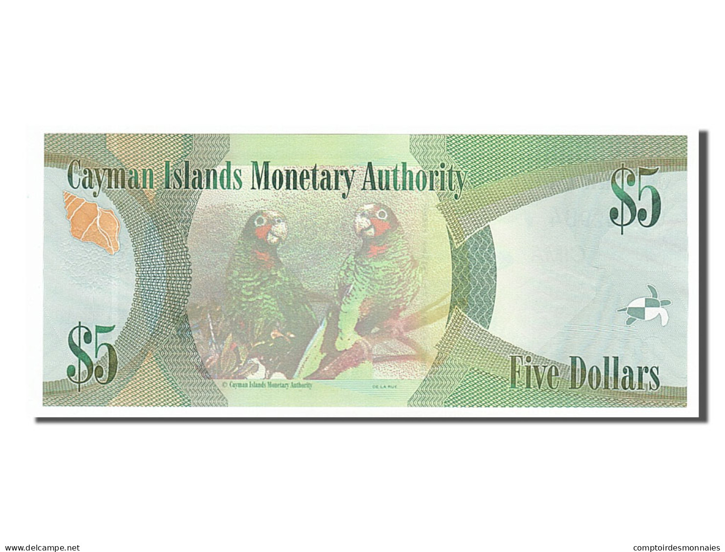 Billet, Îles Caïmans, 5 Dollars, 2010, NEUF - Iles Cayman