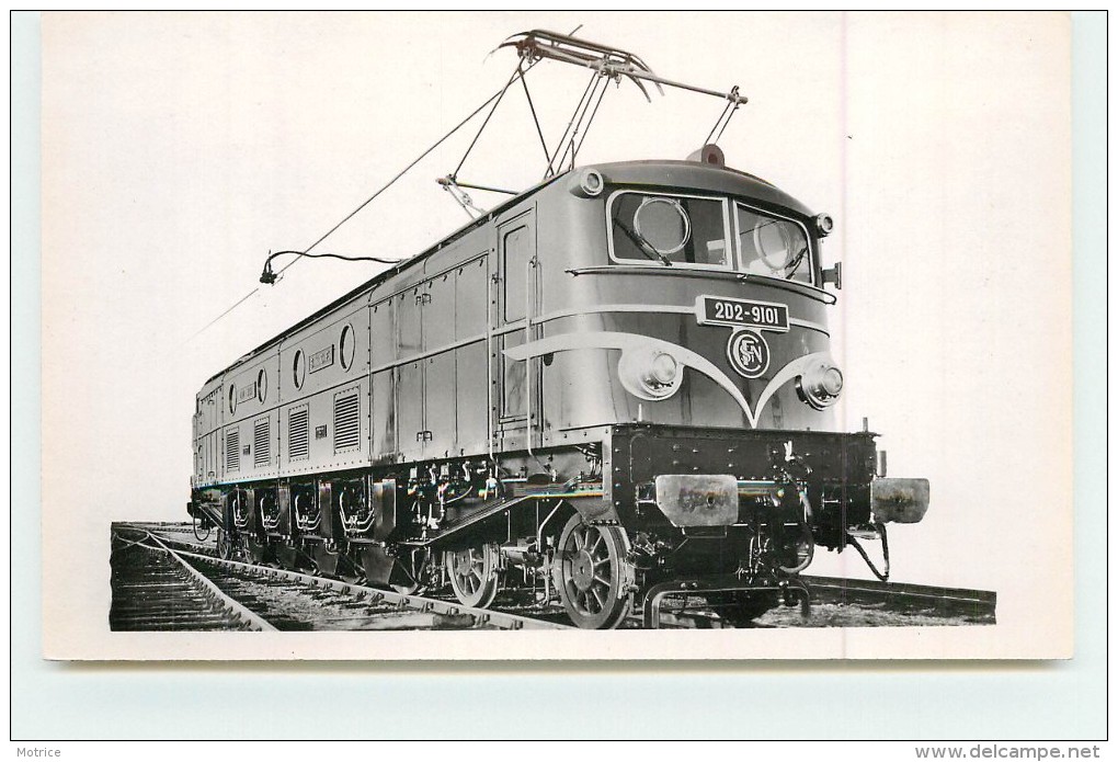 LOCOMOTIVE ELECTRIQUE  -  Type 2' Do 2'; Serie 2D2 9101-9135. - Treinen