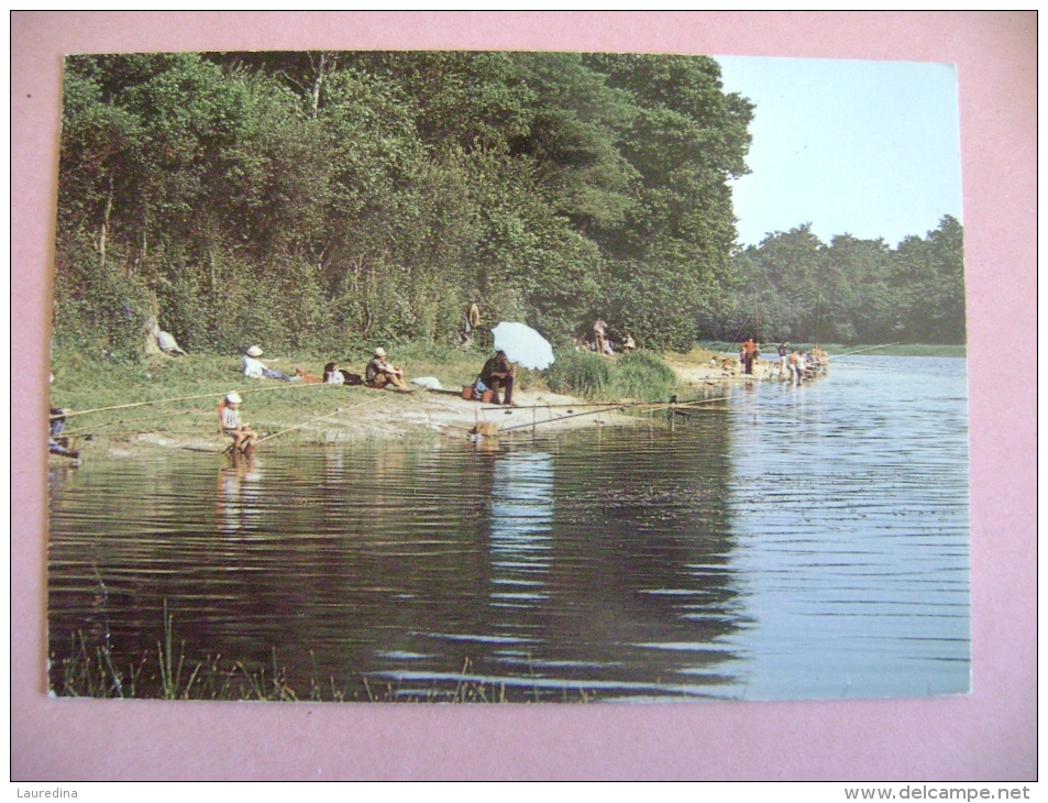 CPM SAINT SAUVEUR EN PUISAYE N°8920/" L ETANG DES MOUTIERS  - ECRITE EN 1970 - Saint Sauveur En Puisaye