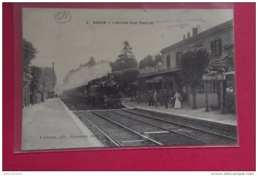 C P Boran L'arrivee D'un Train - Boran-sur-Oise