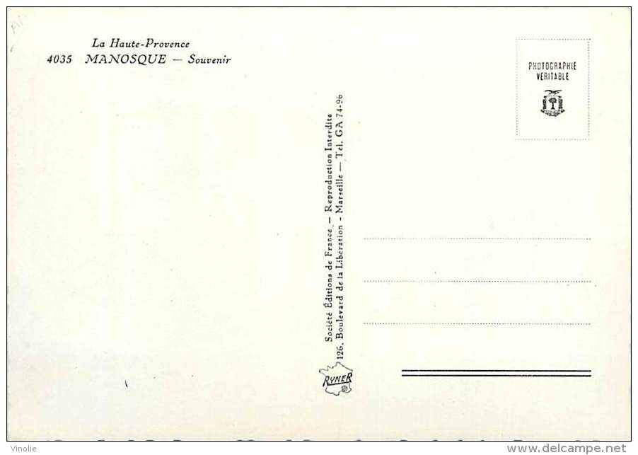 Réf : PMT14--020 : Manosque - Manosque