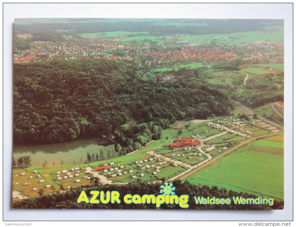 (4/5/38) AK "Wemding" Azur Camping (2) Am Waldsee-Wemding Im Naturpark Altmühl - Noerdlingen