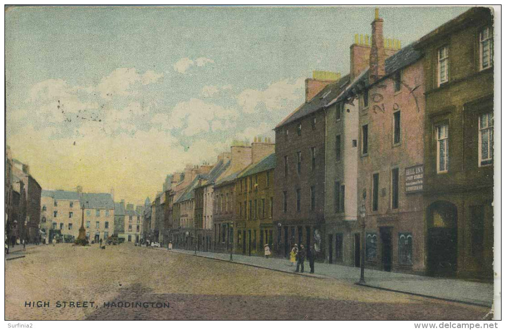 EAST LOTHIAN - HADDINGTON HIGH STREET 1905 Elo17 - East Lothian