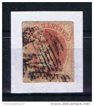 Belgium, 1861 OPB Nr 12 A Used 18 X 21 Mm - 1858-1862 Medallions (9/12)
