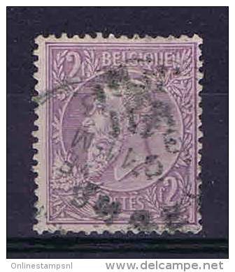 Belgium, 1884 OPB Nr 52  Used - 1884-1891 Léopold II