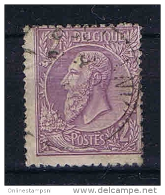 Belgium, 1884 OPB Nr 52 Used - 1884-1891 Leopold II.