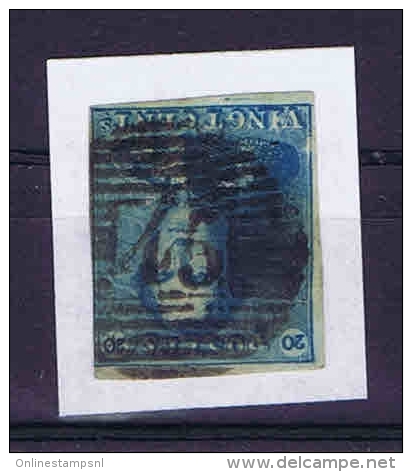 Belgium, 1849 Nr 45 Canceled - 1849 Schulterklappen