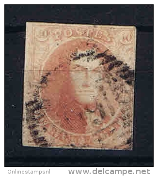 Belgium, Nr 12A Canceled 73 - 1858-1862 Medallones (9/12)