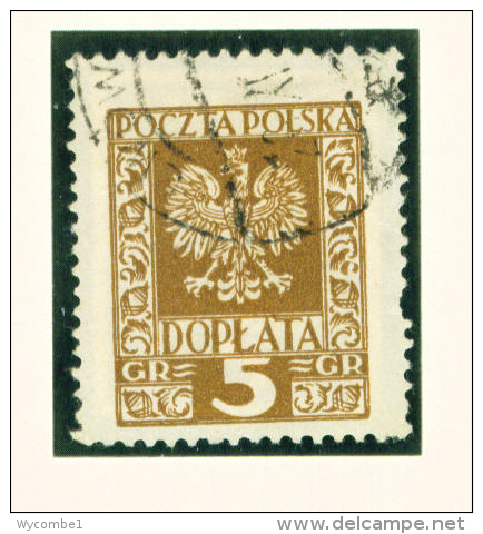 POLAND  -  1930  Postage Due Issue  Used As Scan - Portomarken