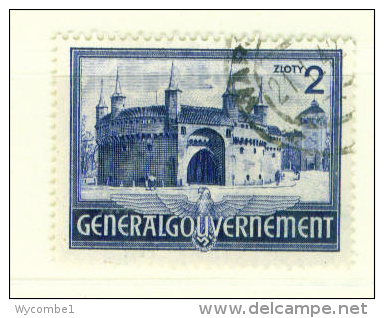 POLAND (GERMAN OCCUPATION) -  1941  The Barbican Krakow  Used As Scan - General Government