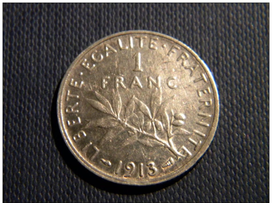 FRANCE - 1 FRANC 1913. - Autres & Non Classés