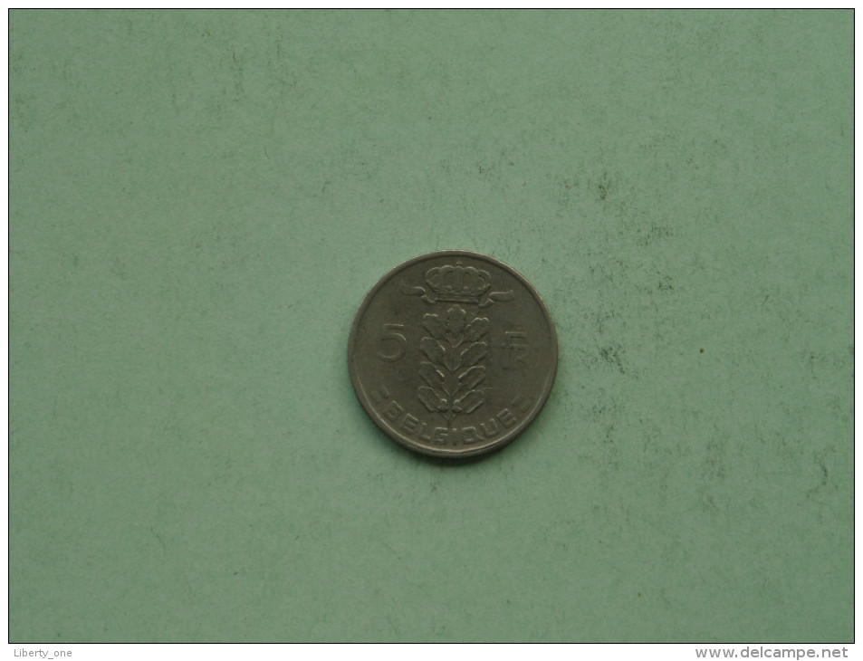 1948 - 5 Frank FR - KM 134.1 ( Morin 521 ) - ( UNCLEANED COIN - For Grade, Please See Photo ) ! - 5 Francs