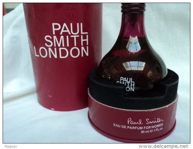 PAUL SMITH " LONDON " EDP  FOR WOMEN   VAPO 30 ML  VOIR & LIRE !!! - Miniaturas Mujer (en Caja)