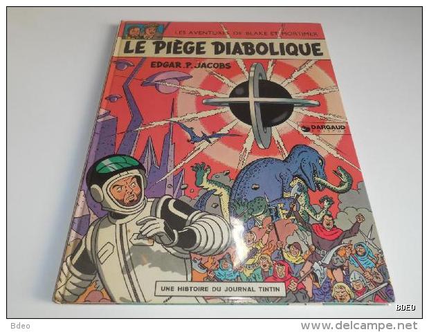 REEDITION BLAKE ET MORTIMER/ LE PIEGE DIABOLIQUE/ 1974/ BE - Blake Et Mortimer