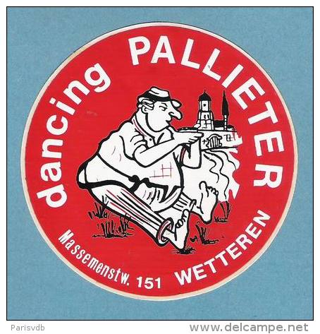 Dancing PALLIETER - WETTEREN  (S 877) - Aufkleber