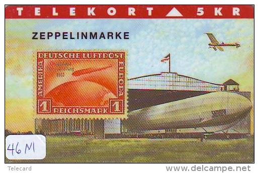 TEMBRE Sur Télécarte  * DANEMARK * Stamp  On Phonecard DANMARK (46M) Briefmarke Auf TELEFONKARTE * TIRAGE ISSUED 2000 EX - Stamps & Coins