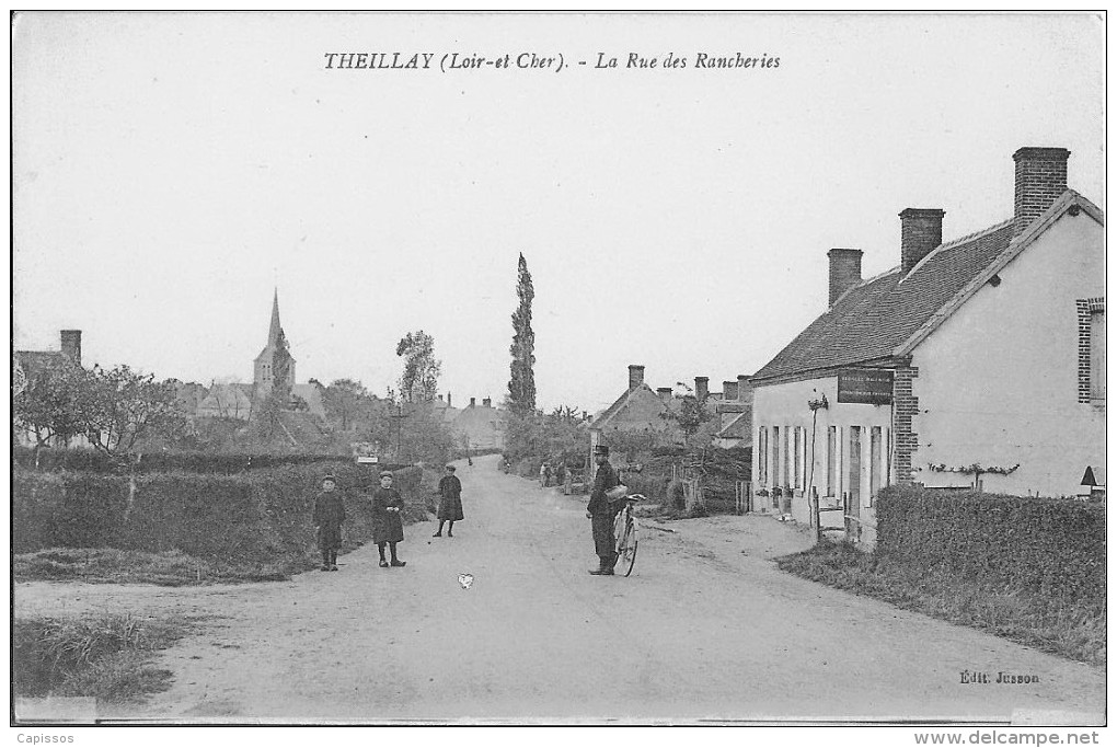 Theillay La Rue Des Rancheries Parfait Etat - Salbris