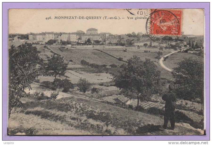82 - MONTPEZAT De QUEREY --  Vue Générale - Montpezat De Quercy