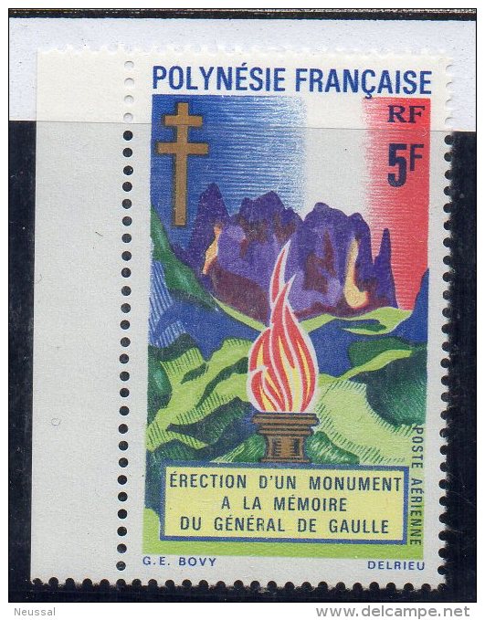 Sello Nº A-46 Polinesia Francesa - Unused Stamps