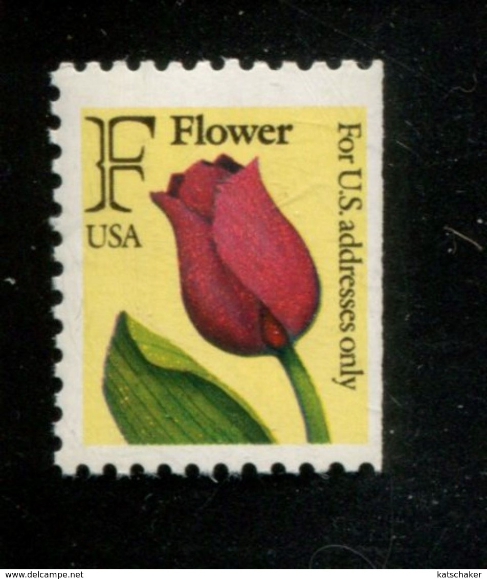 207619333 USA 1991 ** MNH SCOTT  2519 Flowers Tulips Rechts Ongetand - Unused Stamps