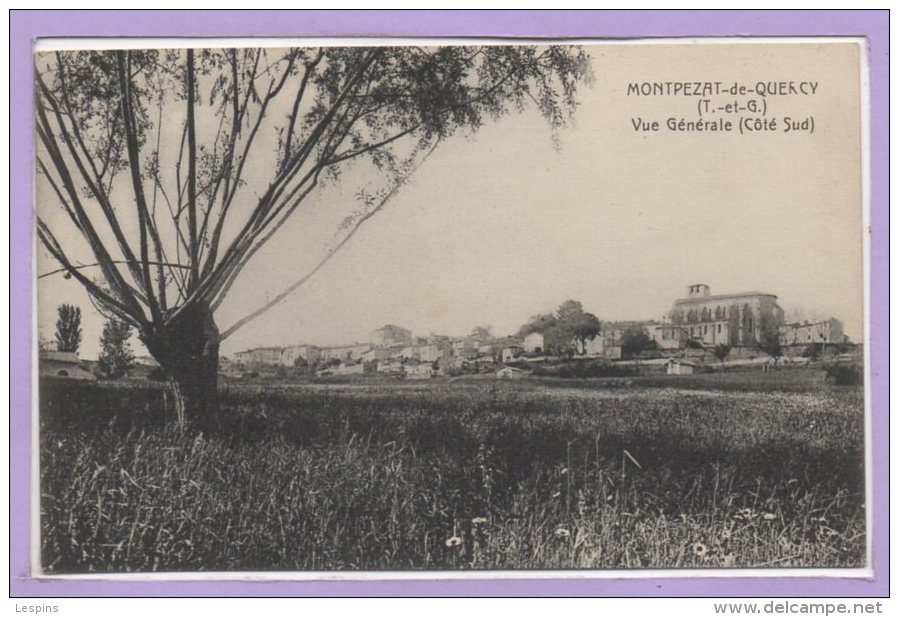 82 - MONTPEZAT De QUEREY --  Vue Générale - Côté Sud - Montpezat De Quercy