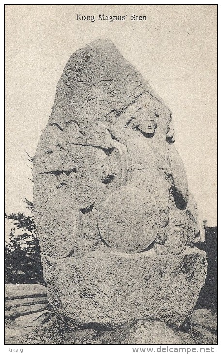 Stone Of King Magnus  Denmark  Used 1907    S-1274 - Dolmen & Menhirs